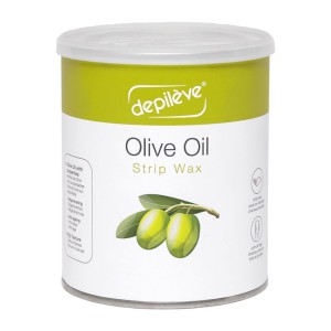 Cire huile d'olive avec bandes - 800g