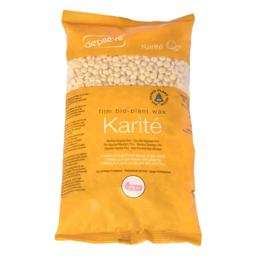 Cire karité pastilles extra film sans bande - 500g