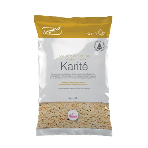 Cire traditionnelle karité - perles 1kg