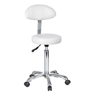 Tabouret sur Roulettes avec Dossier  • Beauty Tech®
