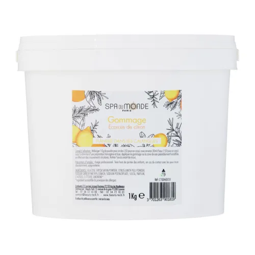 Gommage Écorces de Citron • Spa du Monde - Beauty Tech