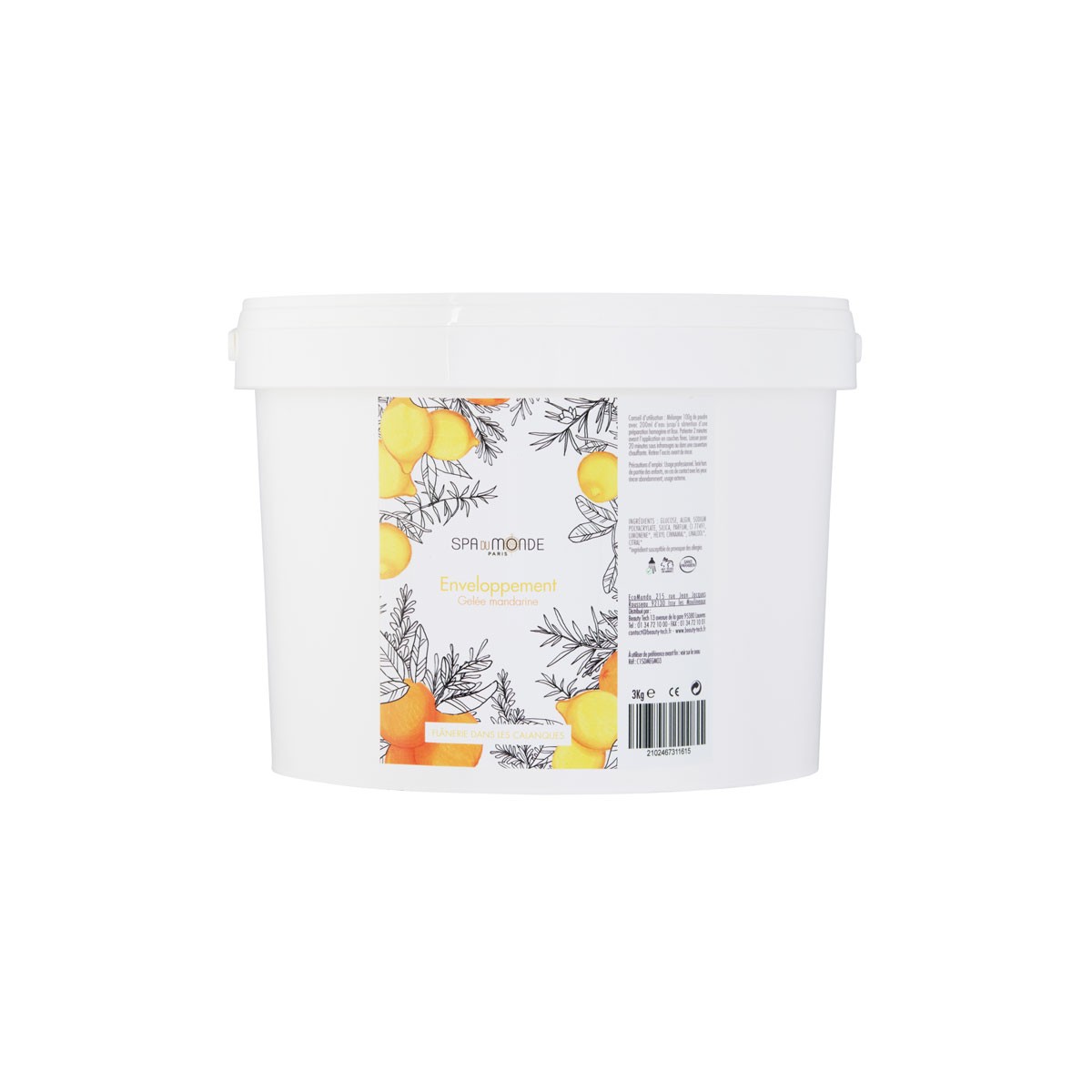 Enveloppement Gelée Parfum Mandarine • Spa du Monde - Beauty Tech