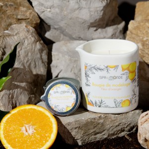 Bougie de Modelage Fleur d'oranger - 170g