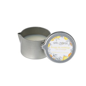 Bougie de Modelage Fleur d’Oranger - 35g • Spa du Monde - Beauty Tech®