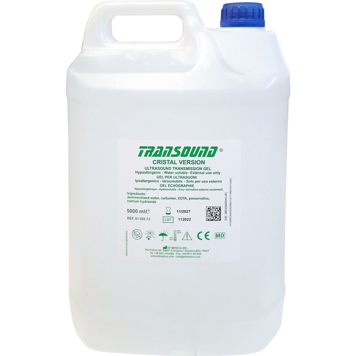 Gel Conducteur 5l - Epilation