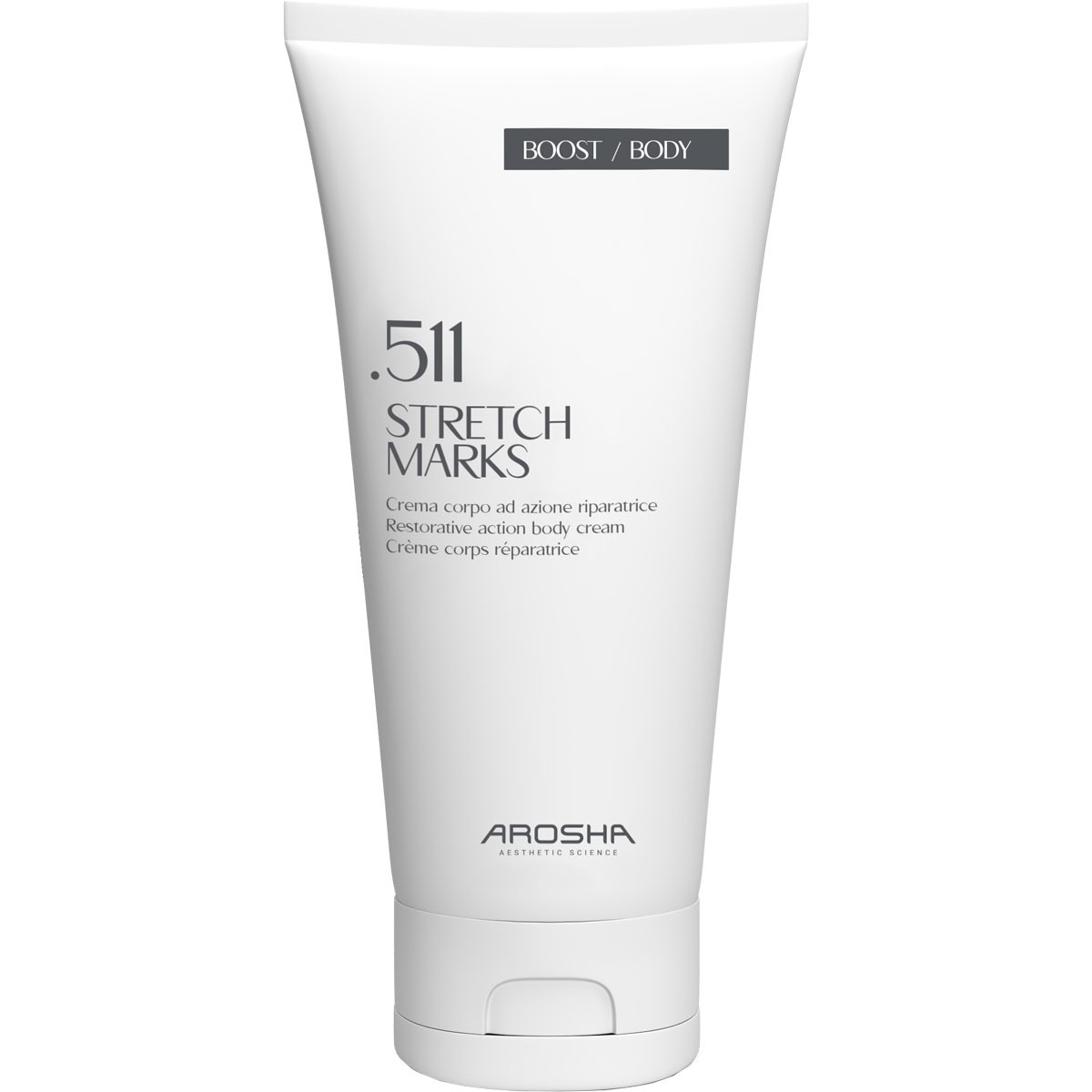 .511 Crème Corps Réparatrice Stretch Marks • Arosha - Beauty Tech®