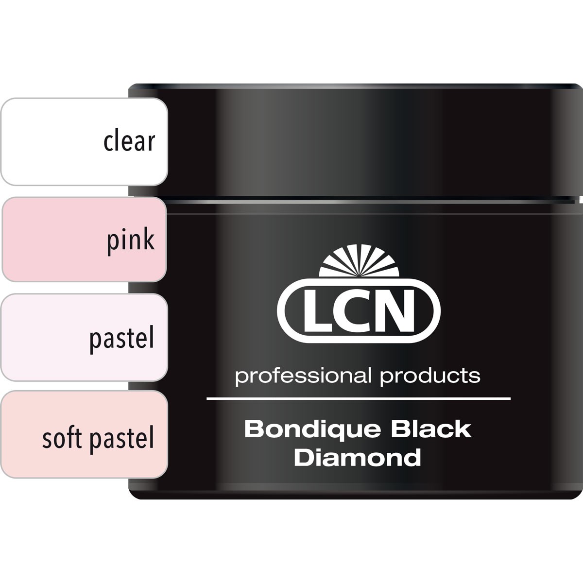 Gel Uv de Construction - Bondique Black Diamond 100ml • Lcn - Beauty Tech®
