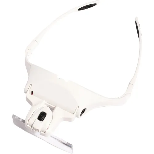 Lampe Frontale avec Loupe Intégrée • Beauty Tech®