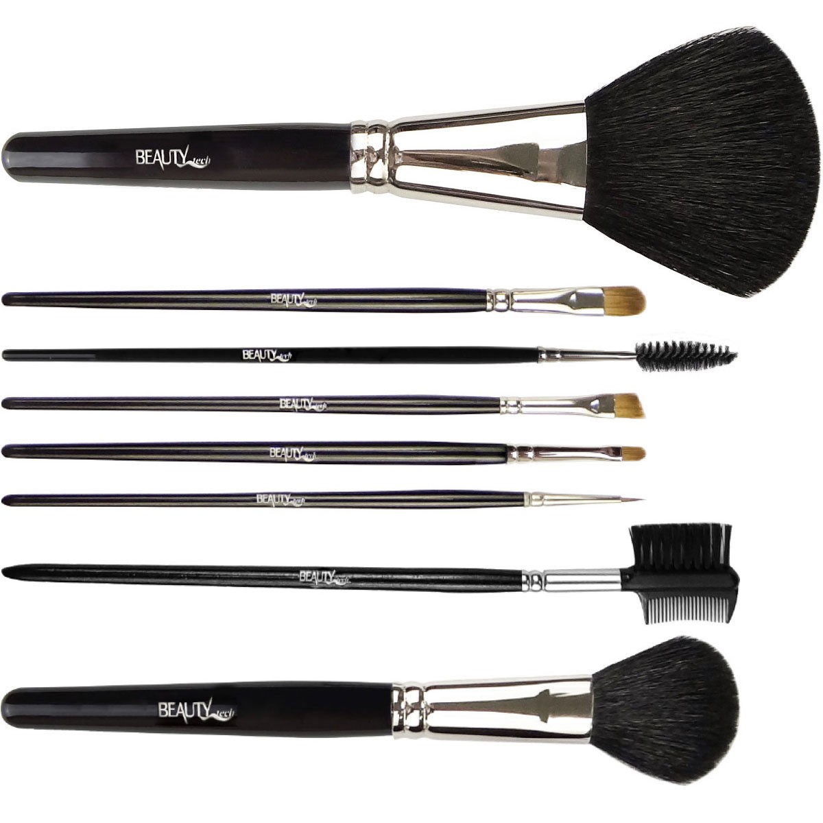 Kit de 8 Pinceaux • Beauty Tech