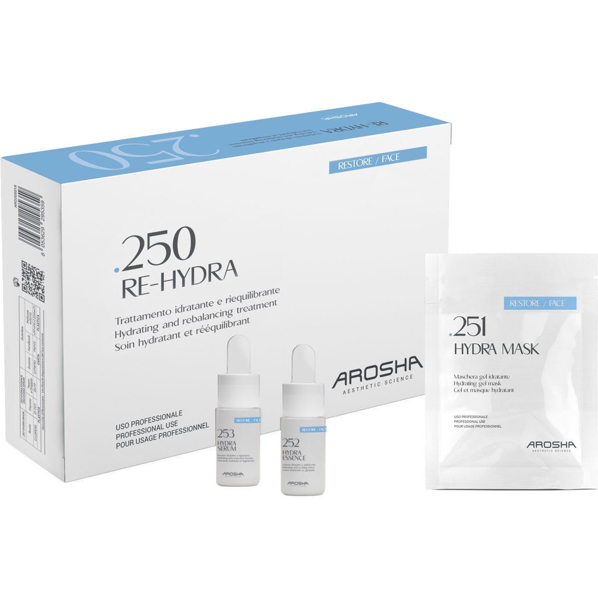 .250 Kit Re-Hydra • Arosha - Beauty Tech®