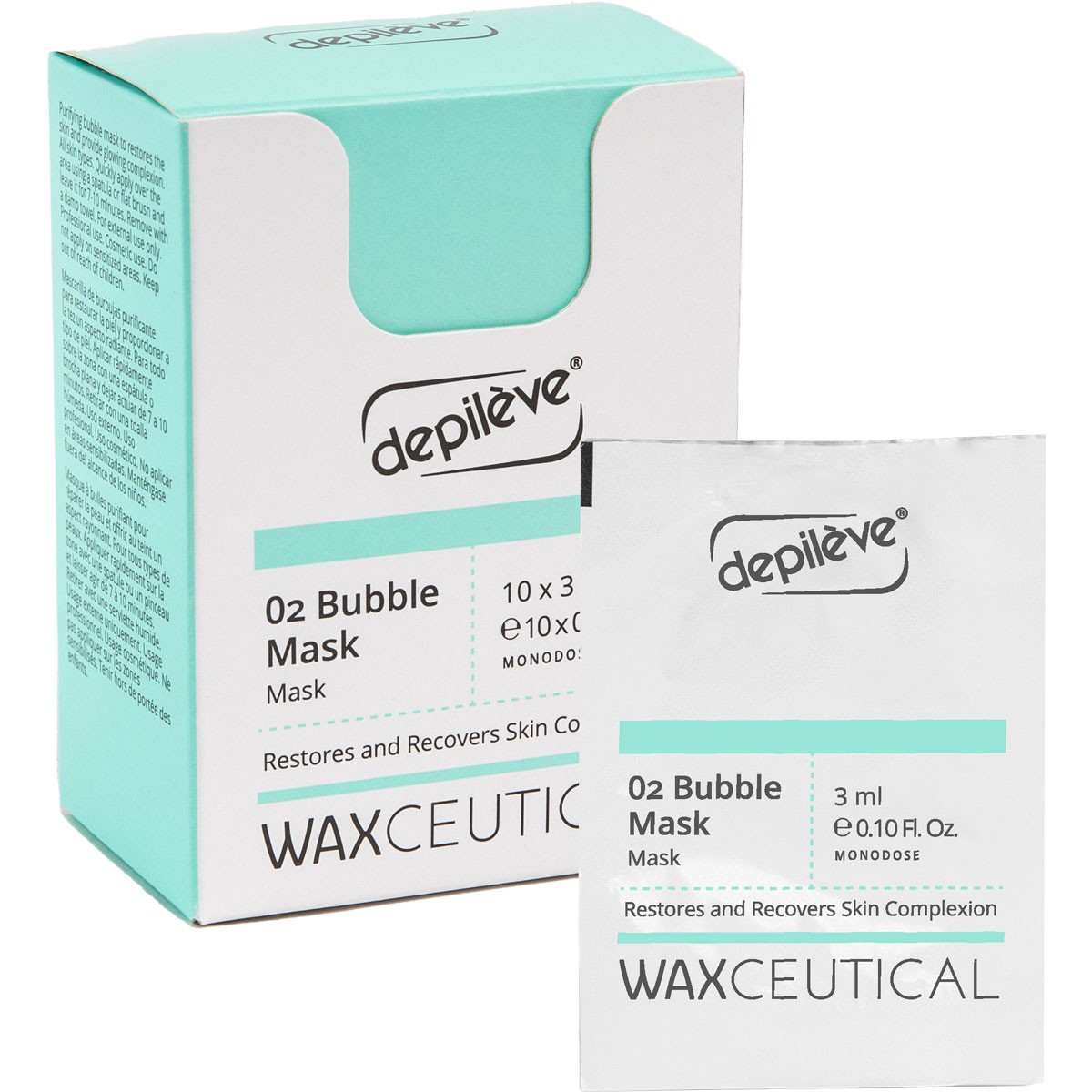 Masque Post-Épilation Bubble Mask • Depilève - Beauty Tech