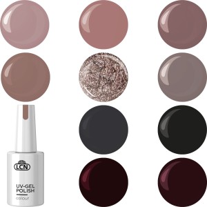 Uv Gel Polish Semi-Permanent - Teintes Foncees  • Lcn - Beauty Tech®