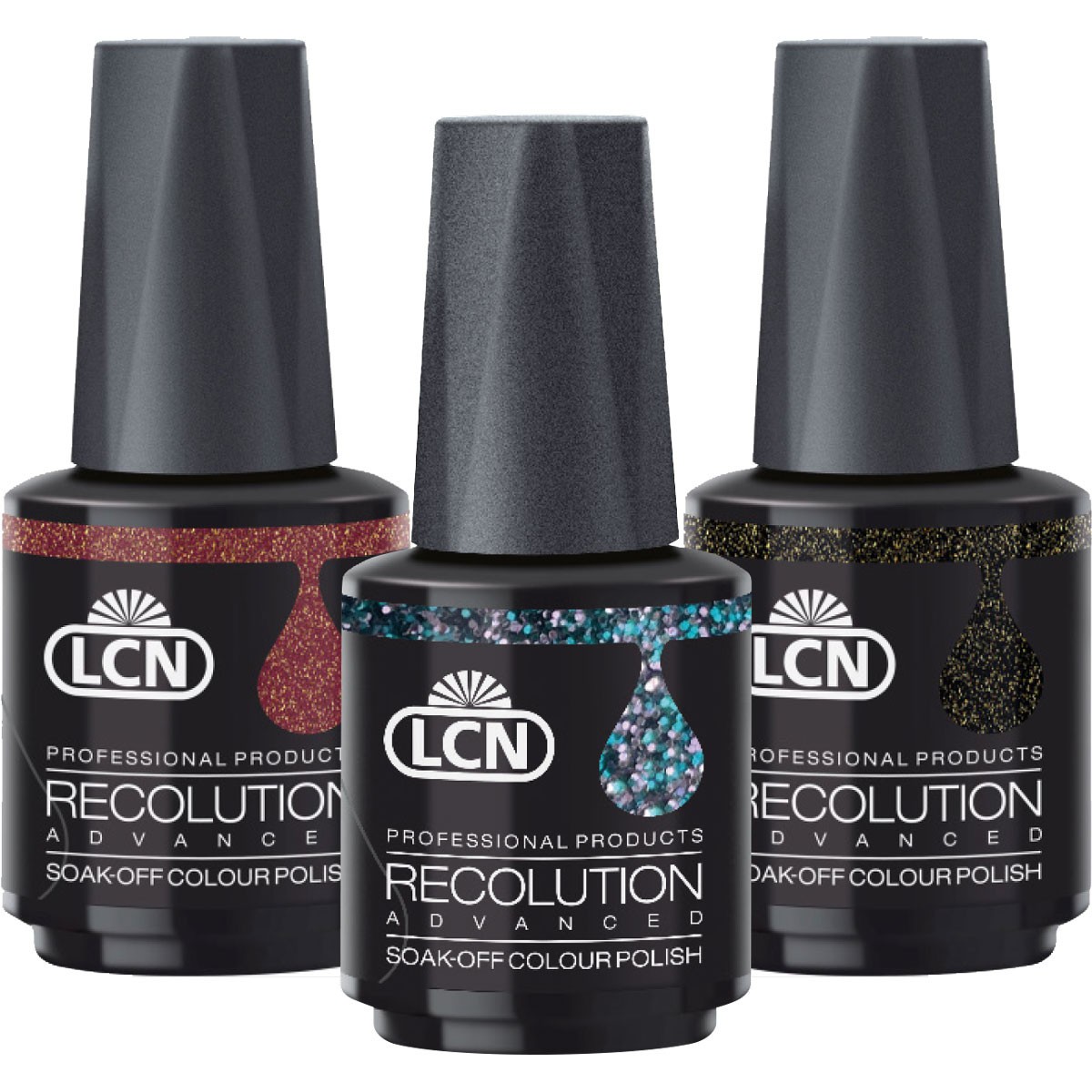 Vernis Semi-Permanent Glitter Recolution • Lcn - Beauty Tech®