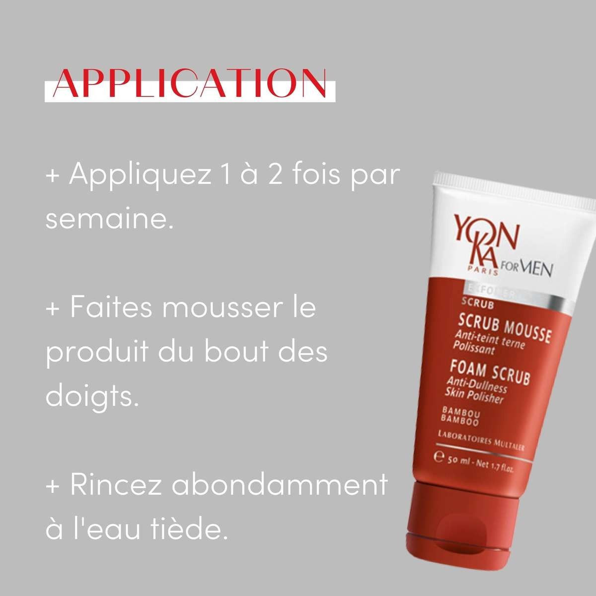 Scrub Mousse Homme • Yon-Ka