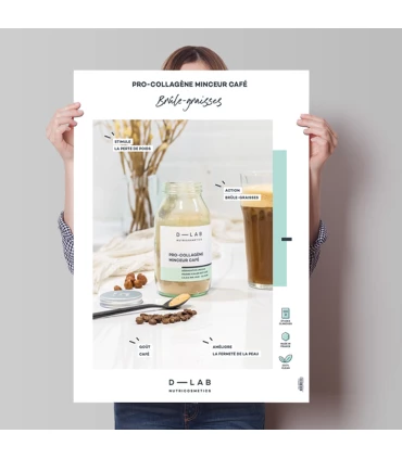 Poster Pro-Collagène Café • Yon-Ka