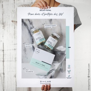 Poster Peau • D-Lab - Beauty Tech