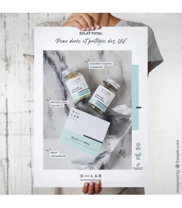 Poster Peau • D-Lab - Beauty Tech