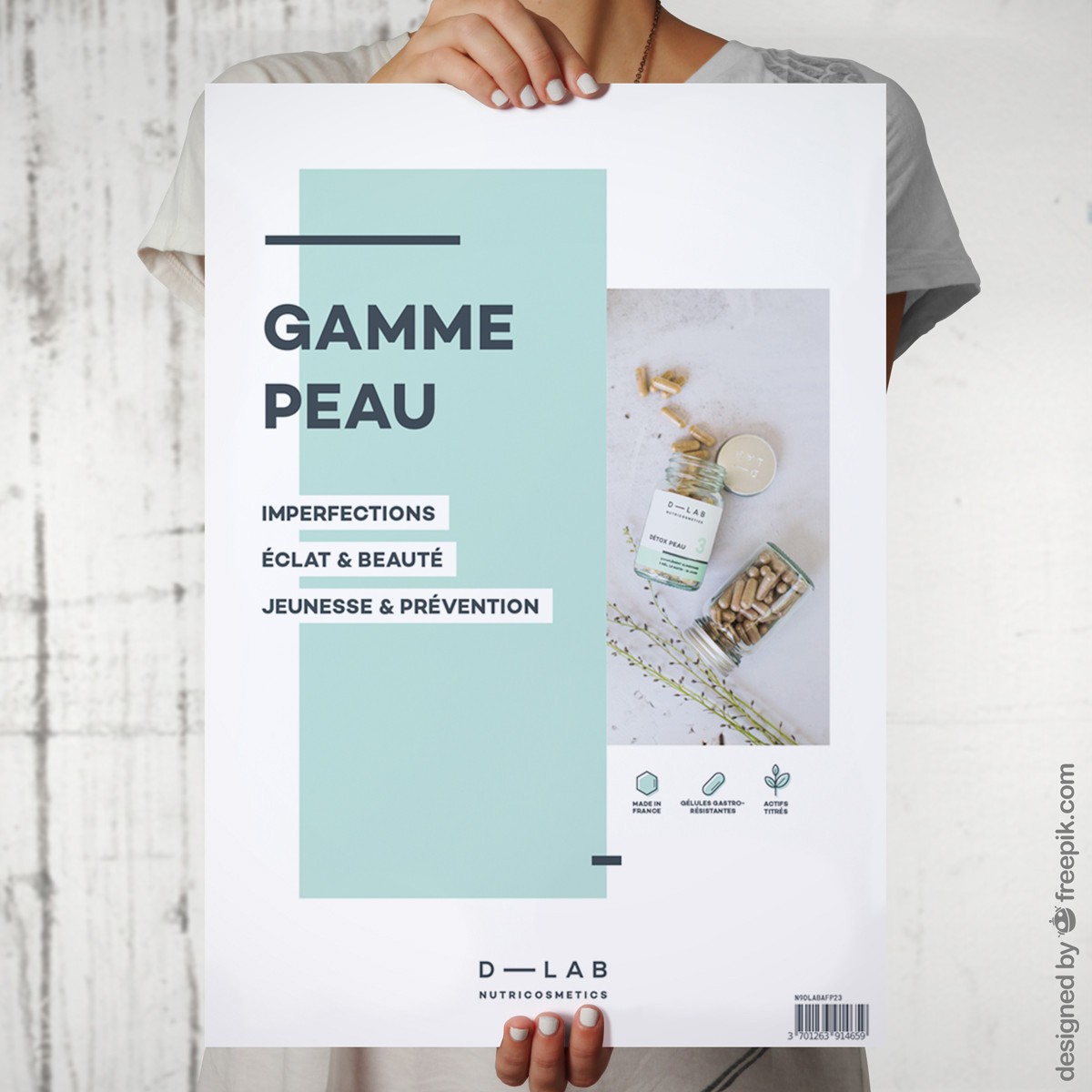 Poster Peau • D-Lab - Beauty Tech