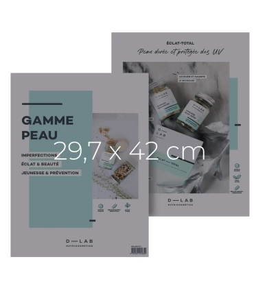 Poster Peau • D-Lab - Beauty Tech