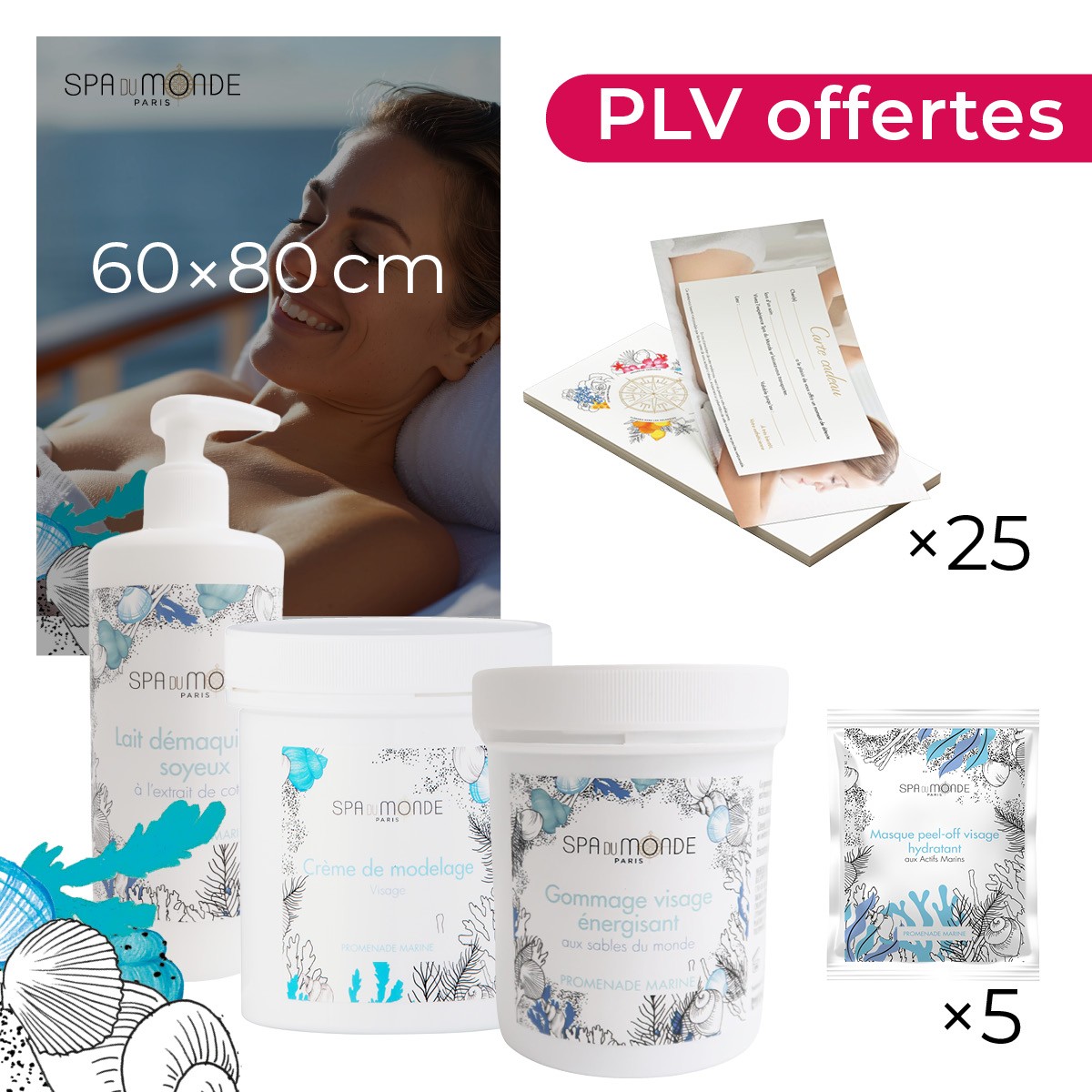 Pack Visage Promenade Marine • Spa du Monde - Beauty Tech