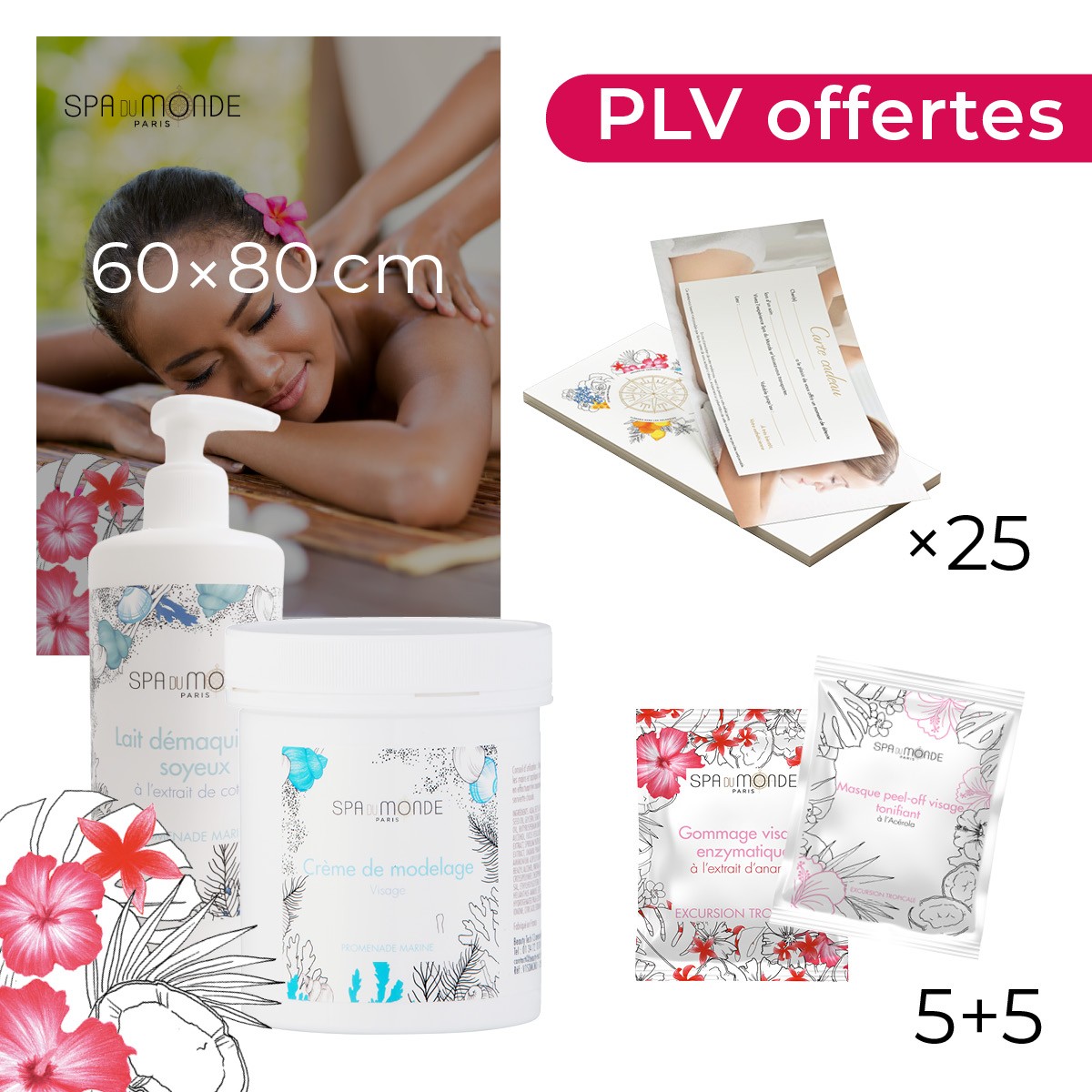 Pack Visage Excursion Tropicale • Spa de Monde - Beauty Tech®