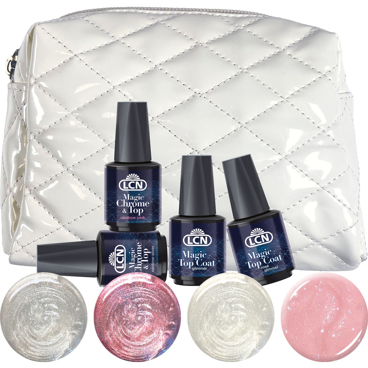 Set Top Coat - Collection Glitter  • Lcn - Beauty Tech