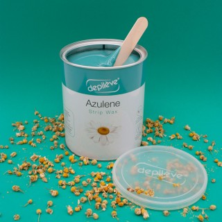 Cire Azulène avec Bandes - 800g