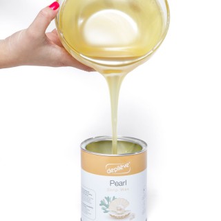 Cire Perlée avec Bandes - 800g