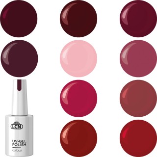 Uv Gel Polish Semi-Permanent - Teintes Rouges  • Lcn - Beauty Tech®