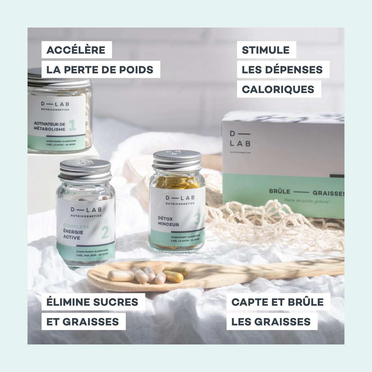 Programme Brûle-Graisses • D-Lab - Beauty Tech