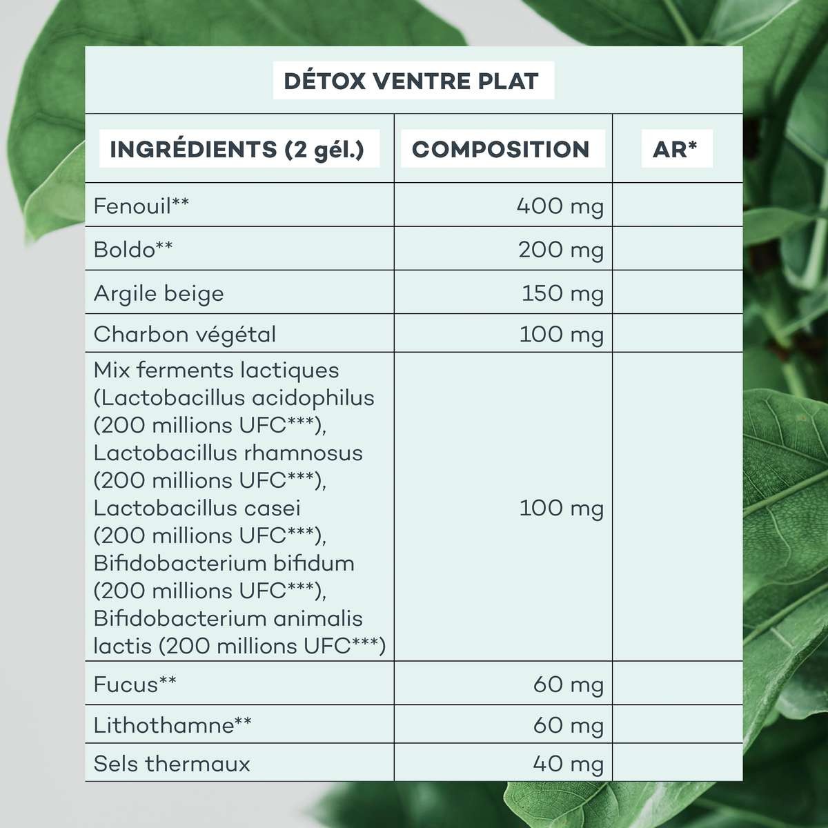 Programme Ventre-Plat • D-Lab - Beauty Tech