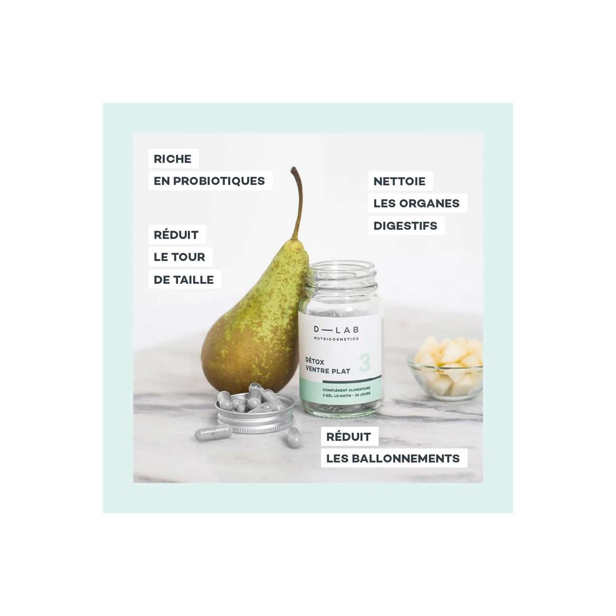 Détox Ventre Plat • D-Lab - Beauty Tech