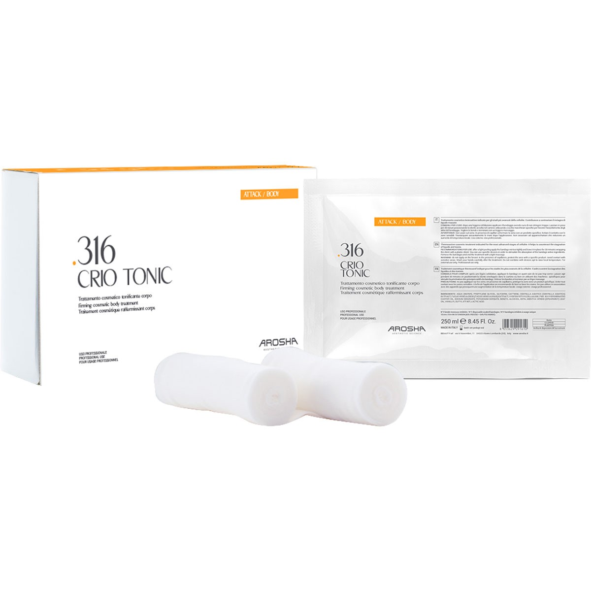 .316 Bandes Crio Tonic • Arosha - Beauty Tech®