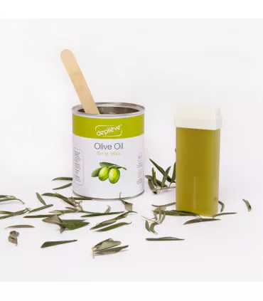 Cire Huile d’Olive avec Bandes • Depilève - Beauty Tech