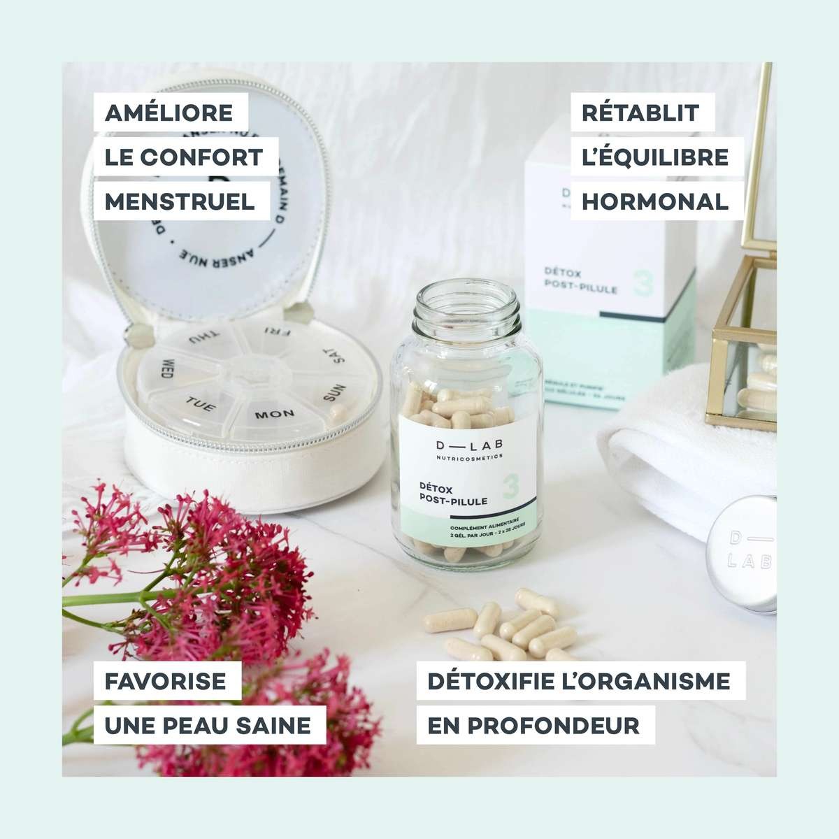 Détox Post-Pilule • D-Lab - Beauty Tech