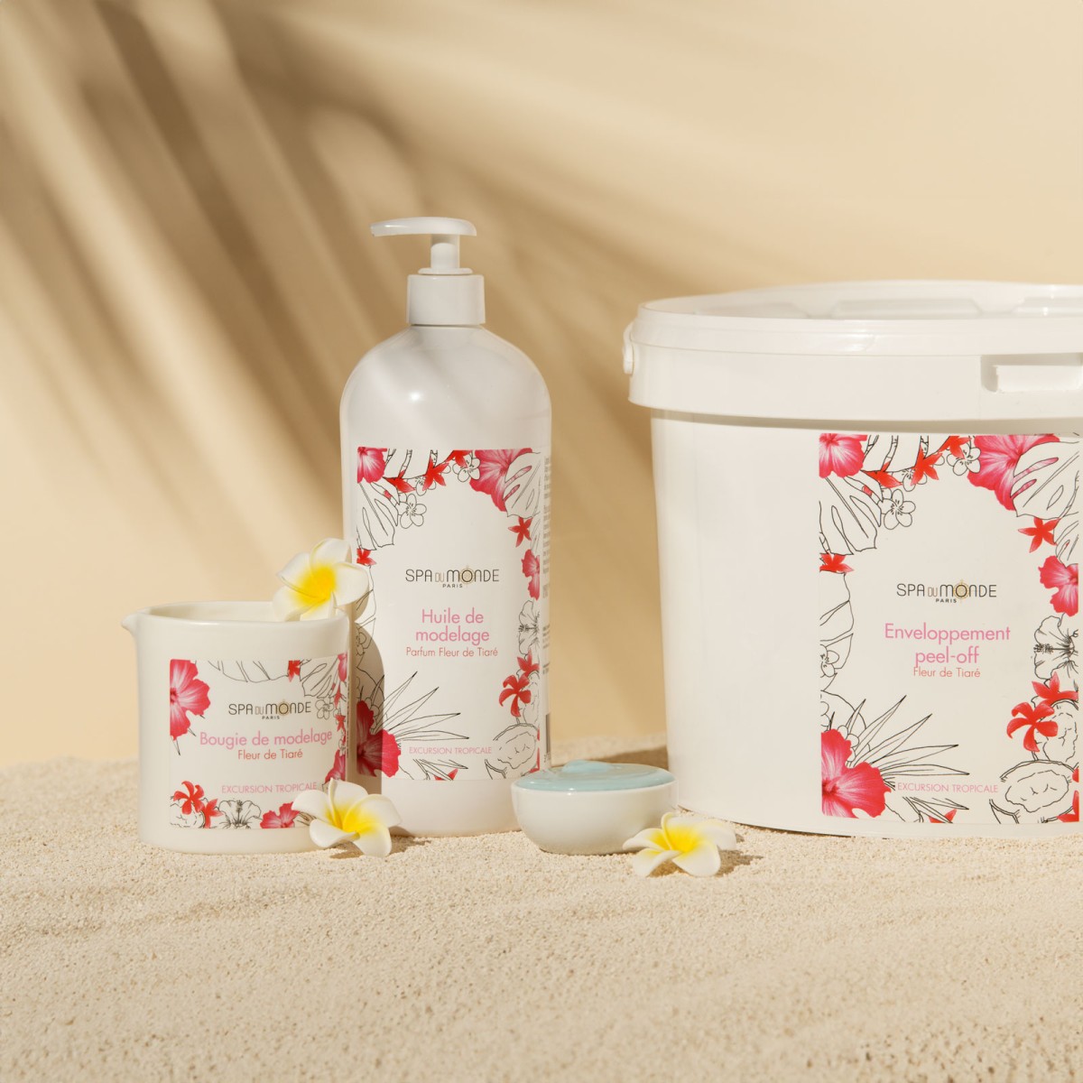 Enveloppement Peel-Off Fleur de Tiaré • Spa du Monde - Beauty Tech