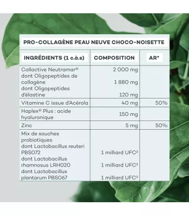 Pro-Collagène Peau Neuve Choco-Noisette • D-Lab - Beauty Tech