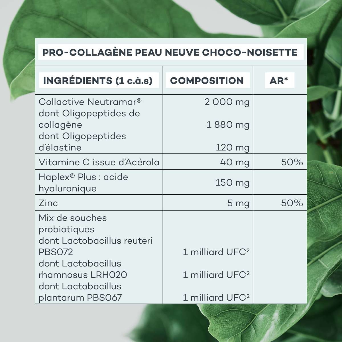 Pro-Collagène Peau Neuve Choco-Noisette • D-Lab - Beauty Tech