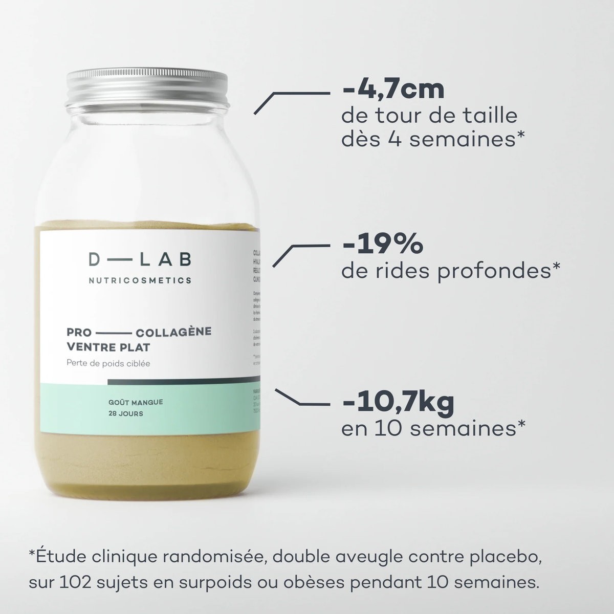 Pro-Collagène Ventre Plat • D-Lab