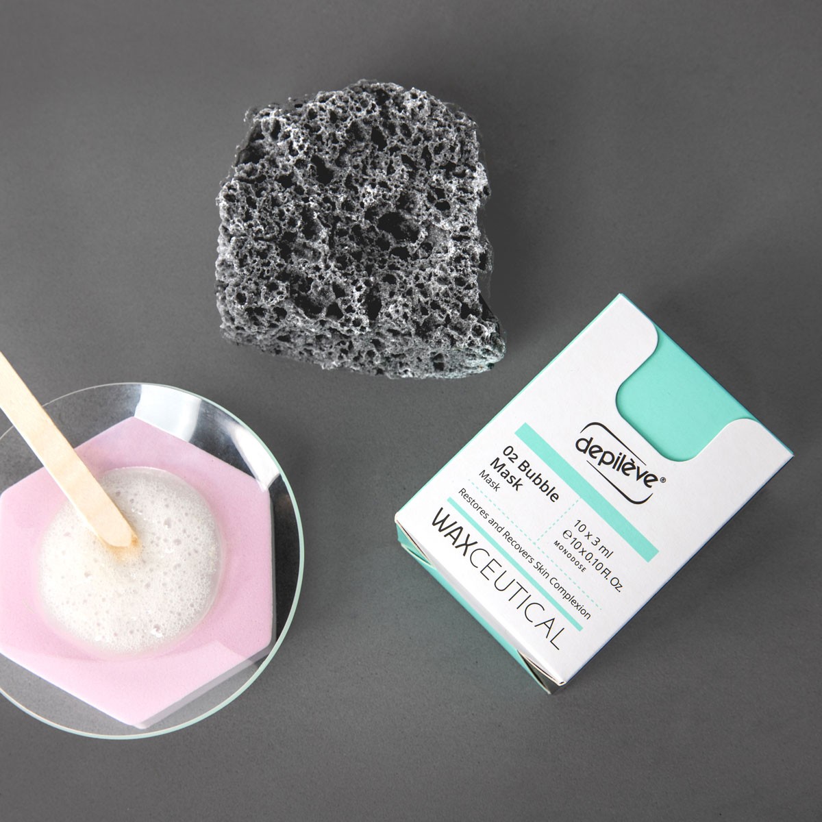 Masque Post-Épilation Bubble Mask • Depilève - Beauty Tech