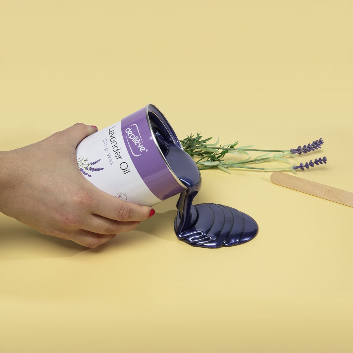 Cire Lavande avec Bandes - 800g • Depilève - Beauty Tech