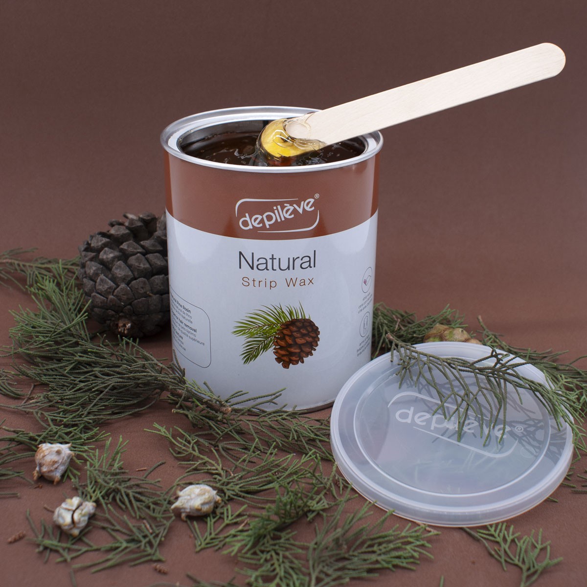 Cire Naturelle avec Bandes • Depilève - Beauty Tech