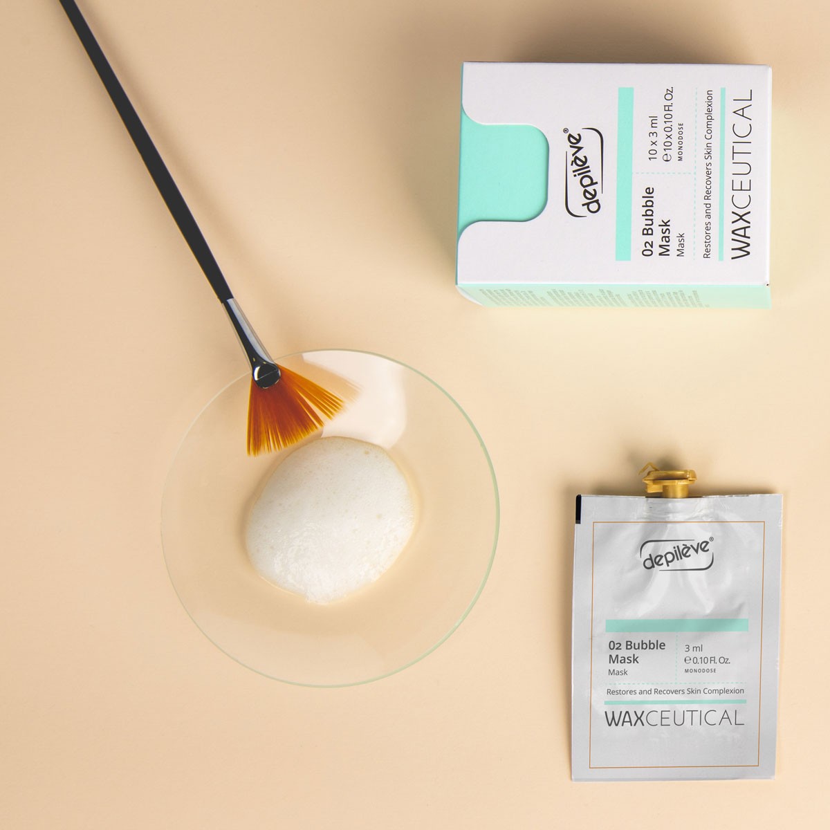 Masque Post-Épilation Bubble Mask • Depilève - Beauty Tech