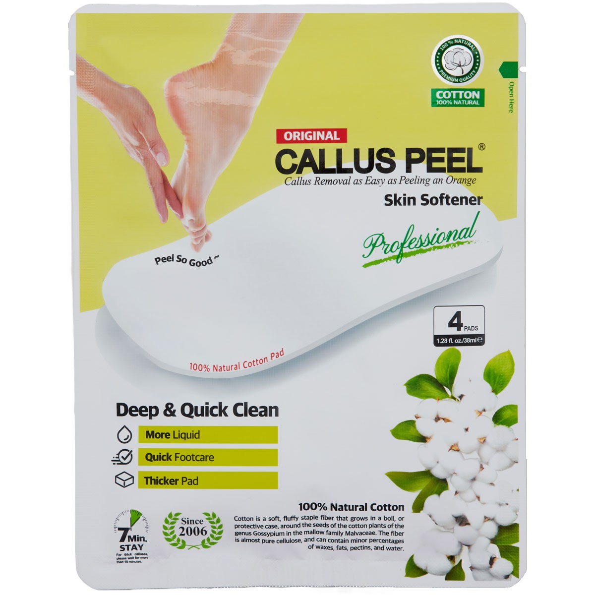 Sachet de 4 Masques  • Callus Peel Pro - Beauty Tech®