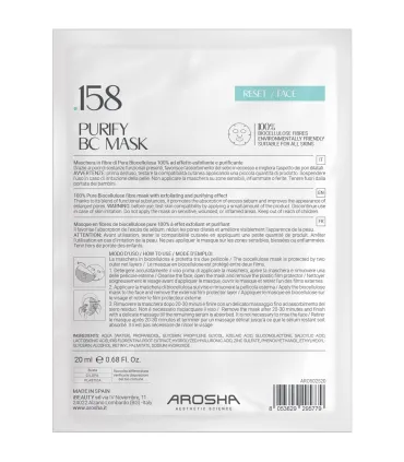 .158 .708 Masque Purify • Arosha - Beauty Tech
