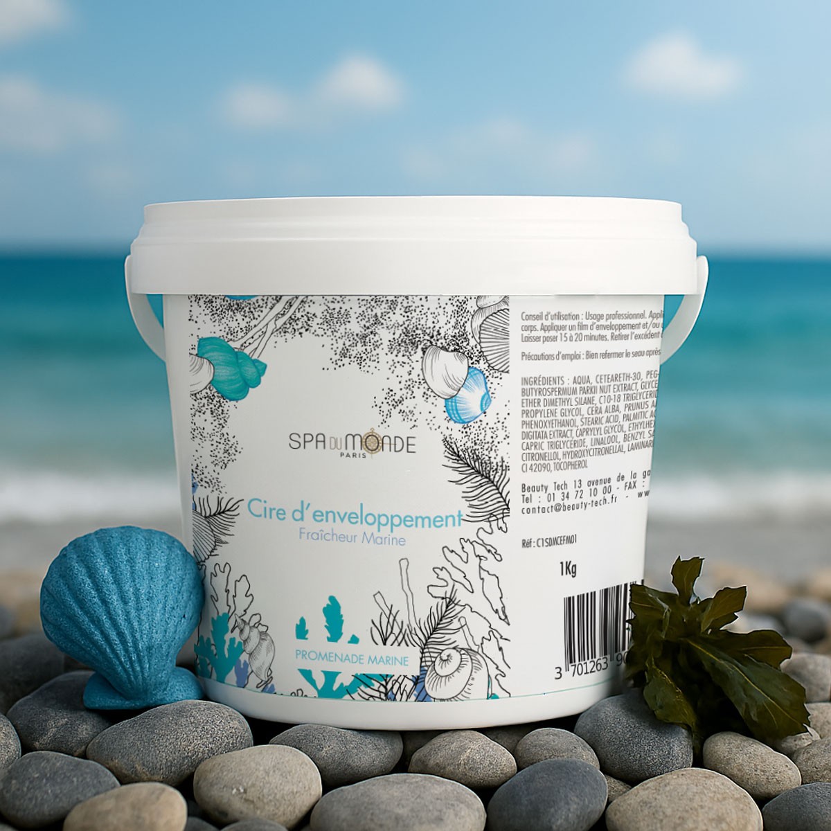 Cire d’Enveloppement Fraîcheur Marine • Spa du Monde - Beauty Tech®