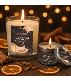 Bougie Parfumée Santal Orange