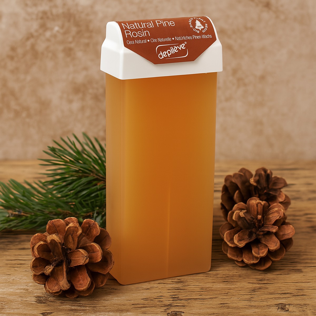 Cire Naturelle avec Bandes - Cartouche 100g • Depilève - Beauty Tech