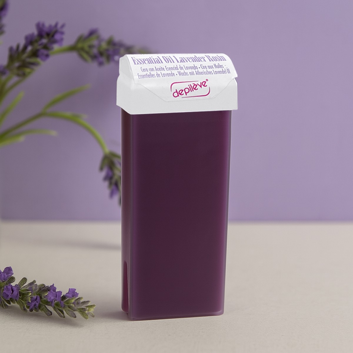 Cire Lavande avec Bandes - Cartouche 100g • Depilève - Beauty Tech