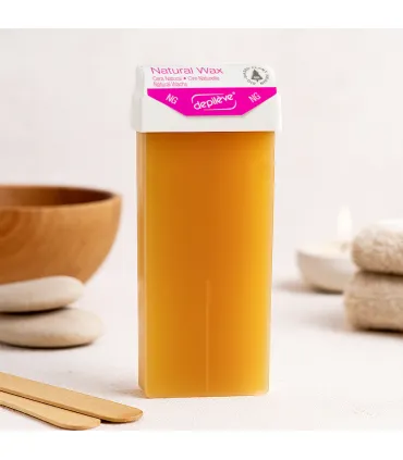 Cire Ng Naturelle avec Bandes - Cartouche 100g • Depilève - Beauty Tech